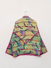 The Ladhiya Suzani Quilted Kantha Jacket