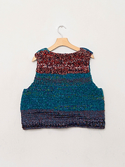 The Vishnu Knitted Vest - Medium - Recycled Silk