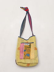 The Xoti II Zero-Waste Quilted Kantha Bag