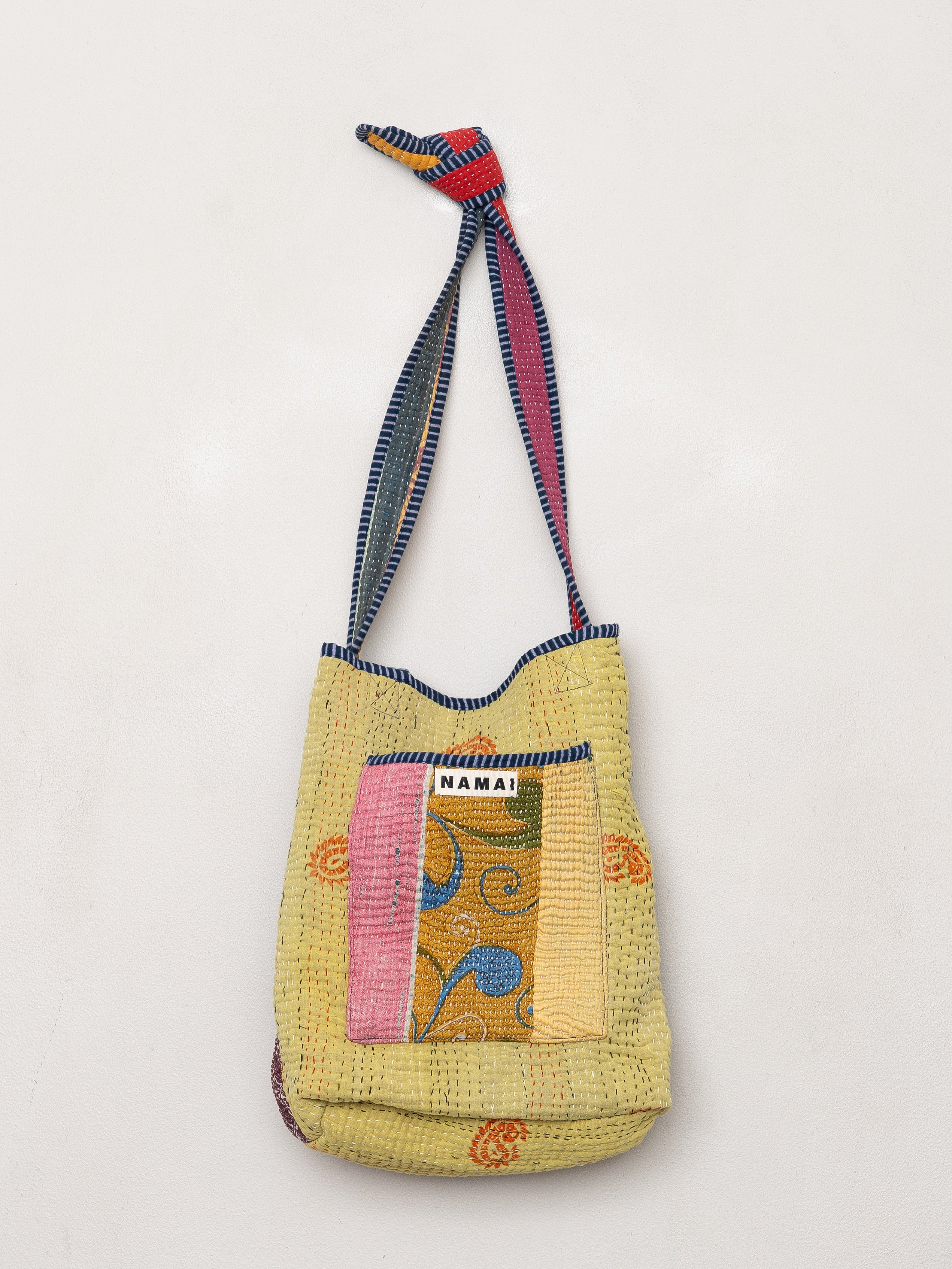 The Xoti II Zero-Waste Quilted Kantha Bag