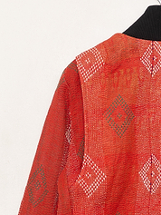The Veda Quilted One-of-a-Kind Bomber Jacket - Small