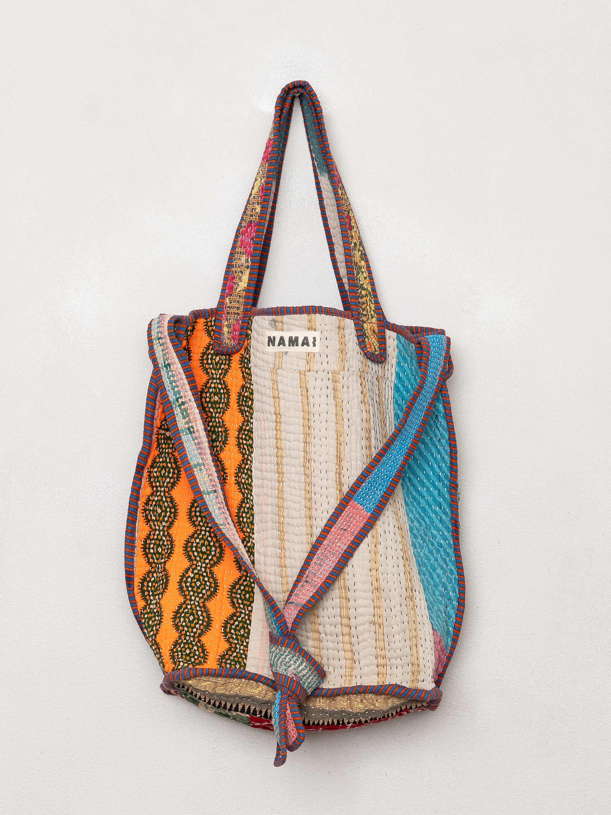 The Xoti II Zero-Waste Quilted Kantha Bag