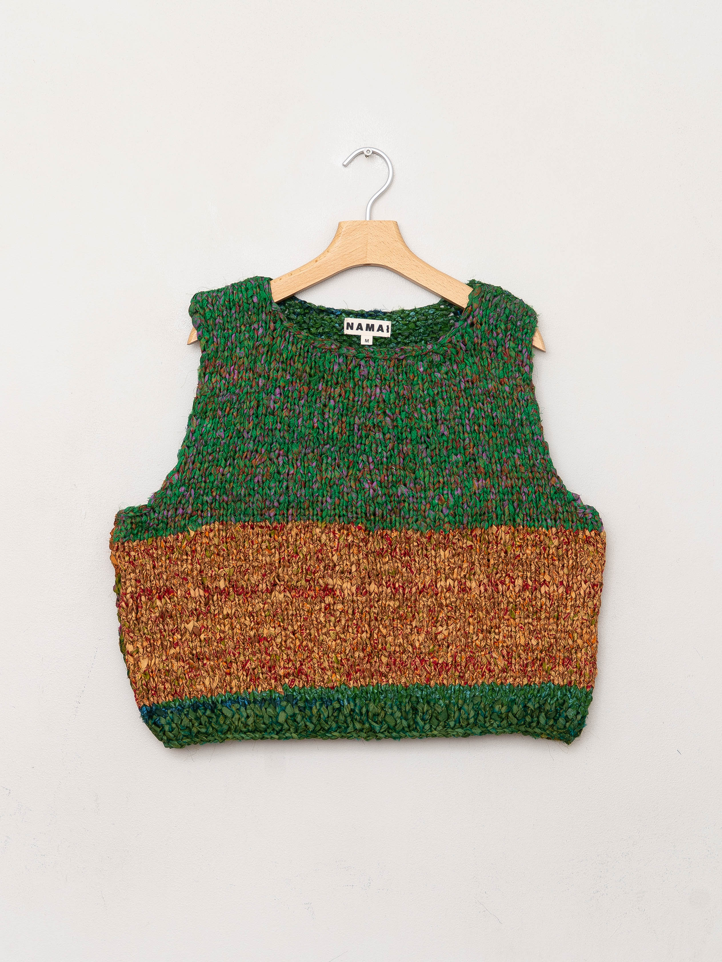 The Vishnu Knitted Vest - Medium - Recycled Silk