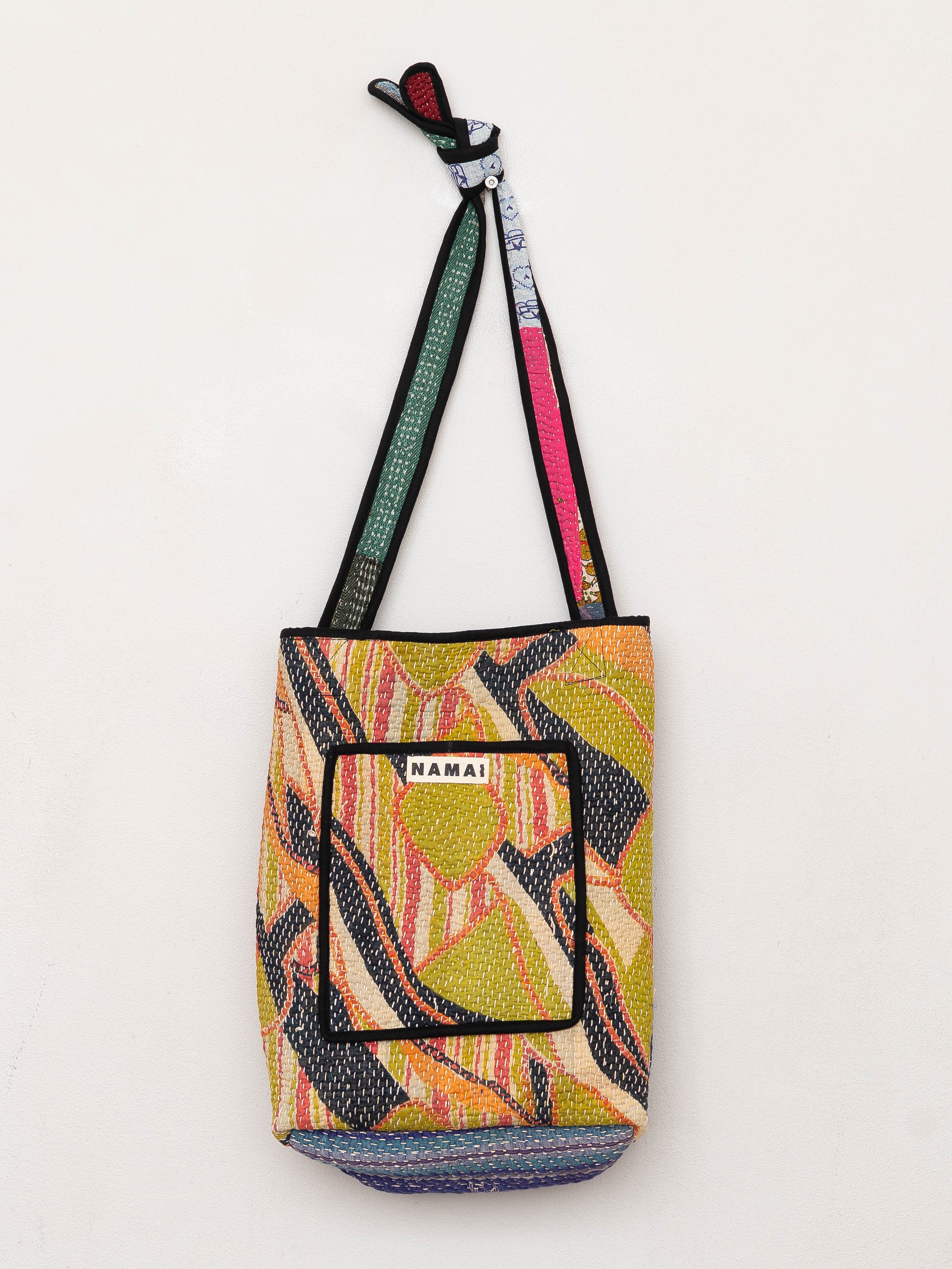 The Xoti II Zero-Waste Quilted Kantha Bag