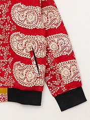 The Veda Quilted One-of-a-Kind Bomber Jacket - Small