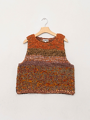 The Vishnu Knitted Vest - Medium - Recycled Silk