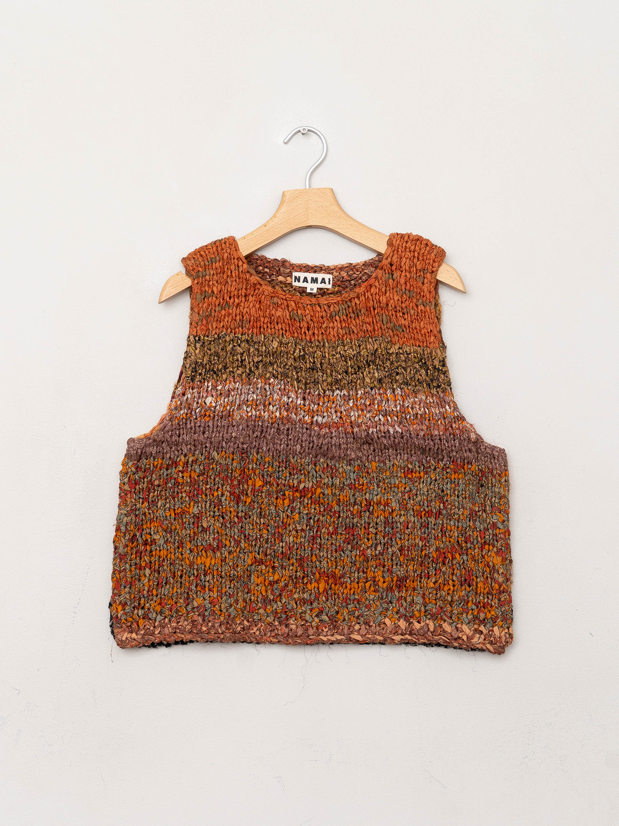 The Vishnu Knitted Vest - Medium - Recycled Silk
