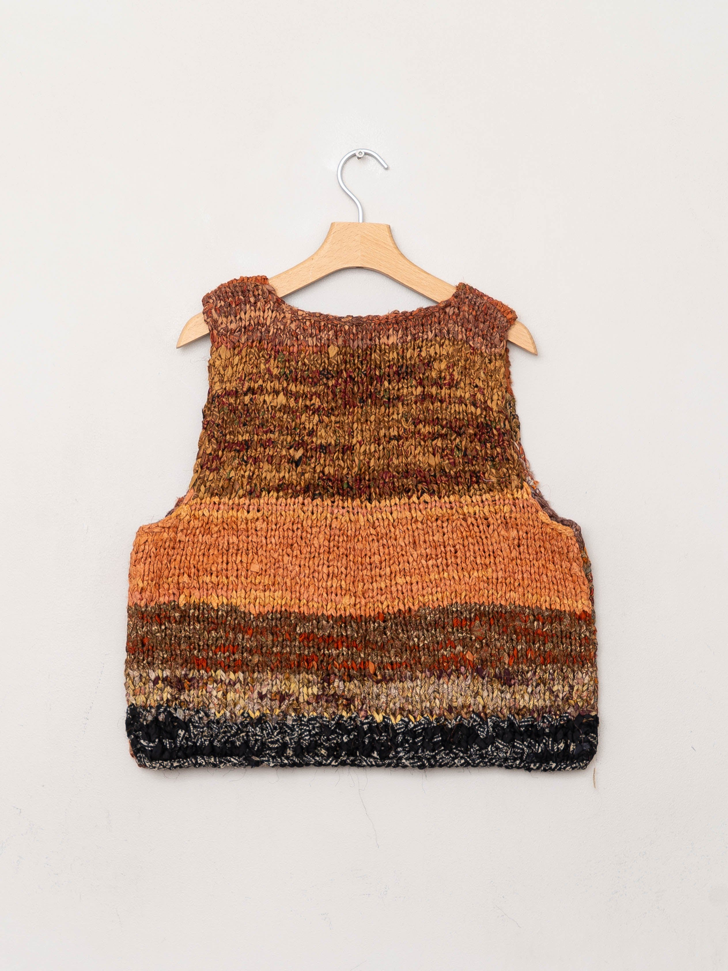 The Vishnu Knitted Vest - Medium - Recycled Silk