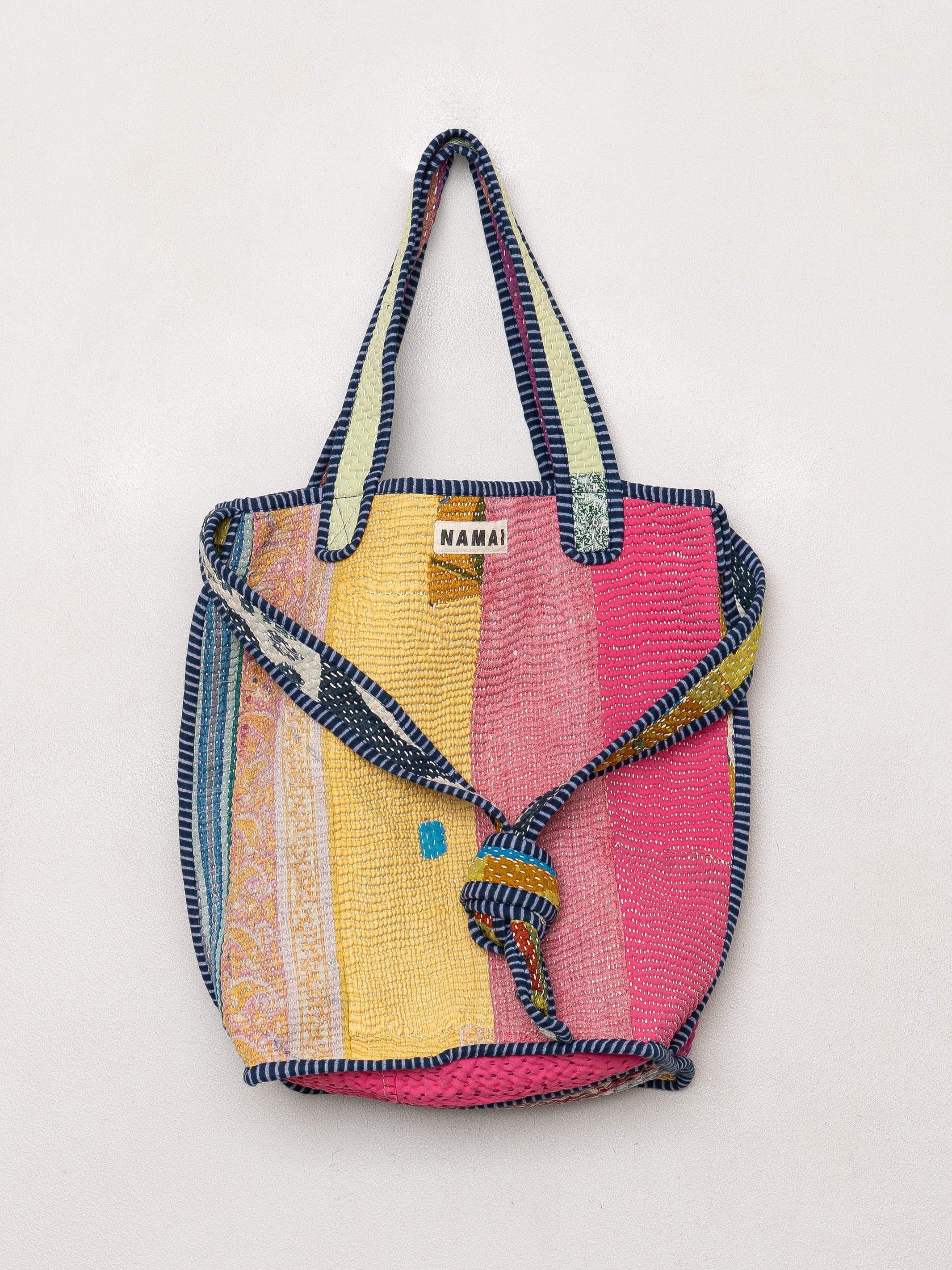 The Xoti II Zero-Waste Quilted Kantha Bag