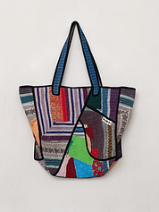 The Raksa Quilted Kantha Bag