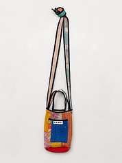 The Xoti Mini Zero-Waste Quilted Kantha Bag