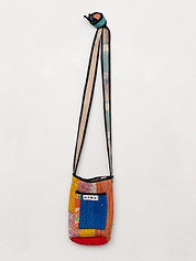 The Xoti Mini Zero-Waste Quilted Kantha Bag