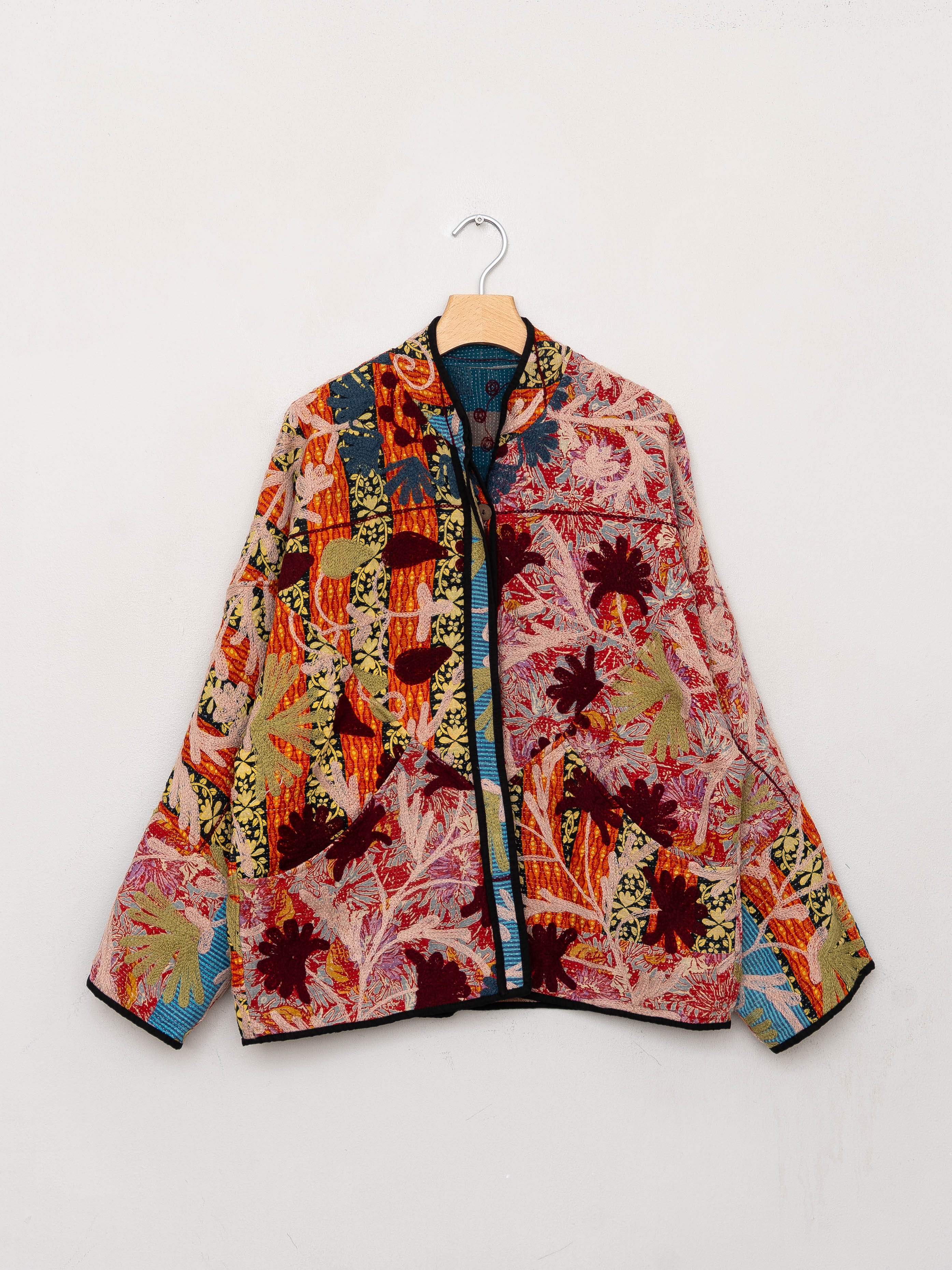 The Ladhiya Suzani Quilted Kantha Jacket