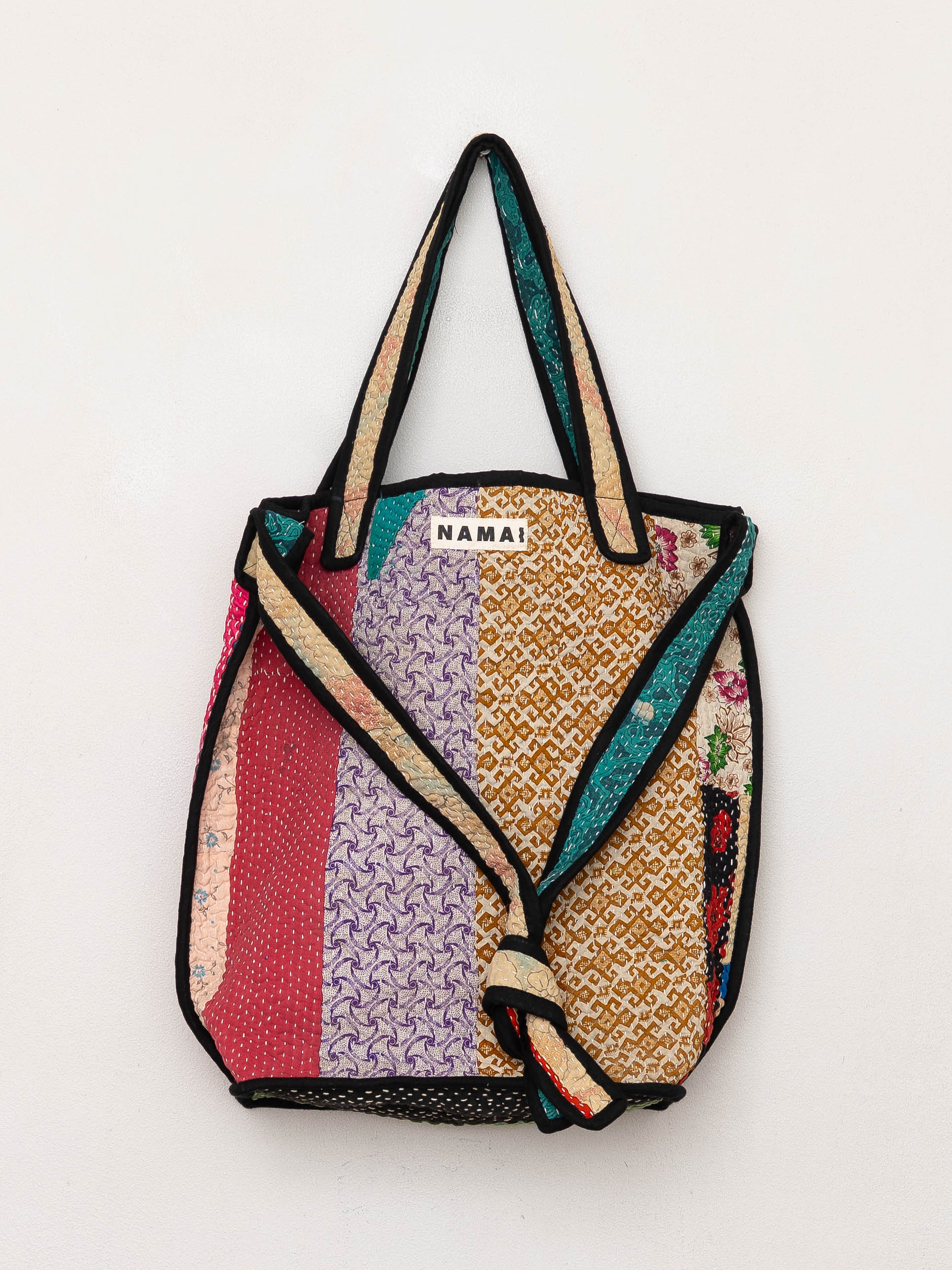 The Xoti II Zero-Waste Quilted Kantha Bag