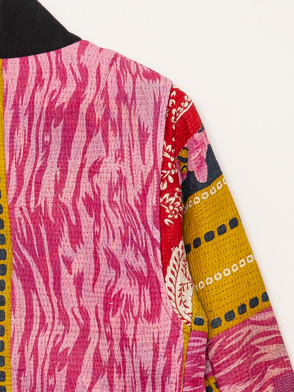 The Veda Quilted One-of-a-Kind Bomber Jacket - Small