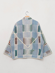 The Ladhiya Quilted Patchwork Kantha Jacket Wholesale