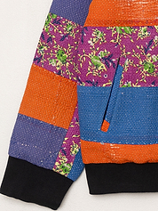 The Veda Quilted One-of-a-Kind Bomber Jacket - Medium