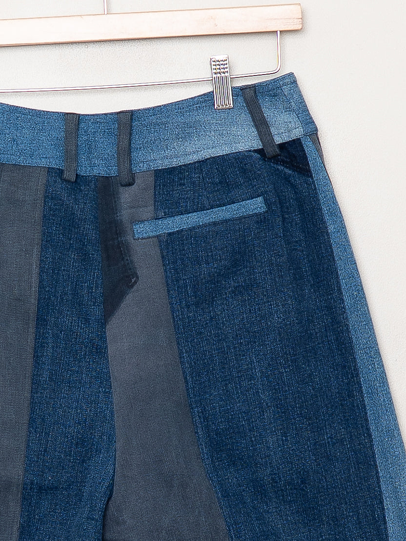 The Nadi Denim Flared Culotte Jeans - Medium