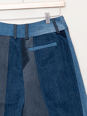 The Nadi Denim Flared Culotte Jeans - Medium