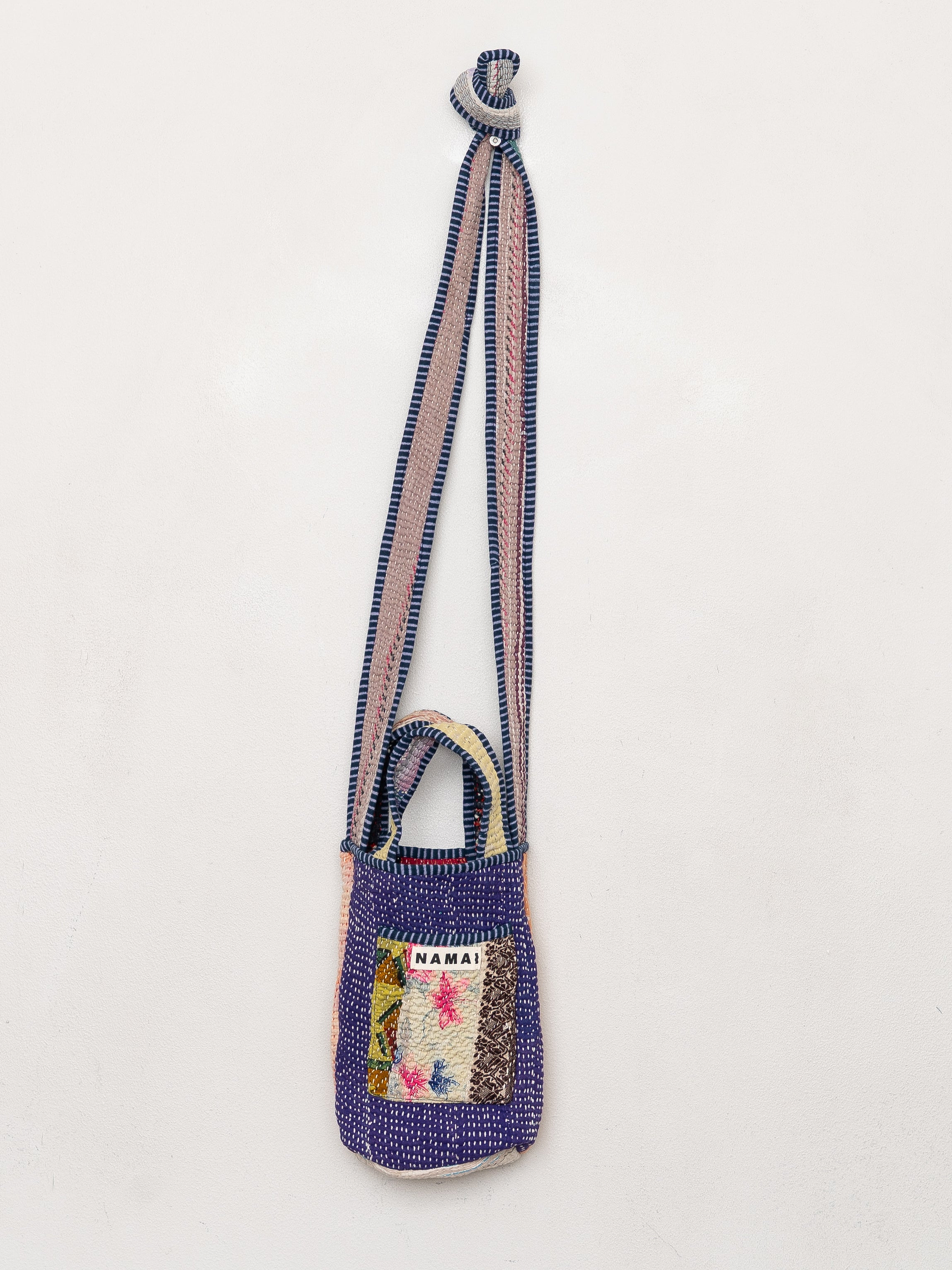 The Xoti Mini Zero-Waste Quilted Kantha Bag
