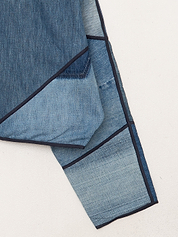 The Kaira Cropped Denim Jacket - Small