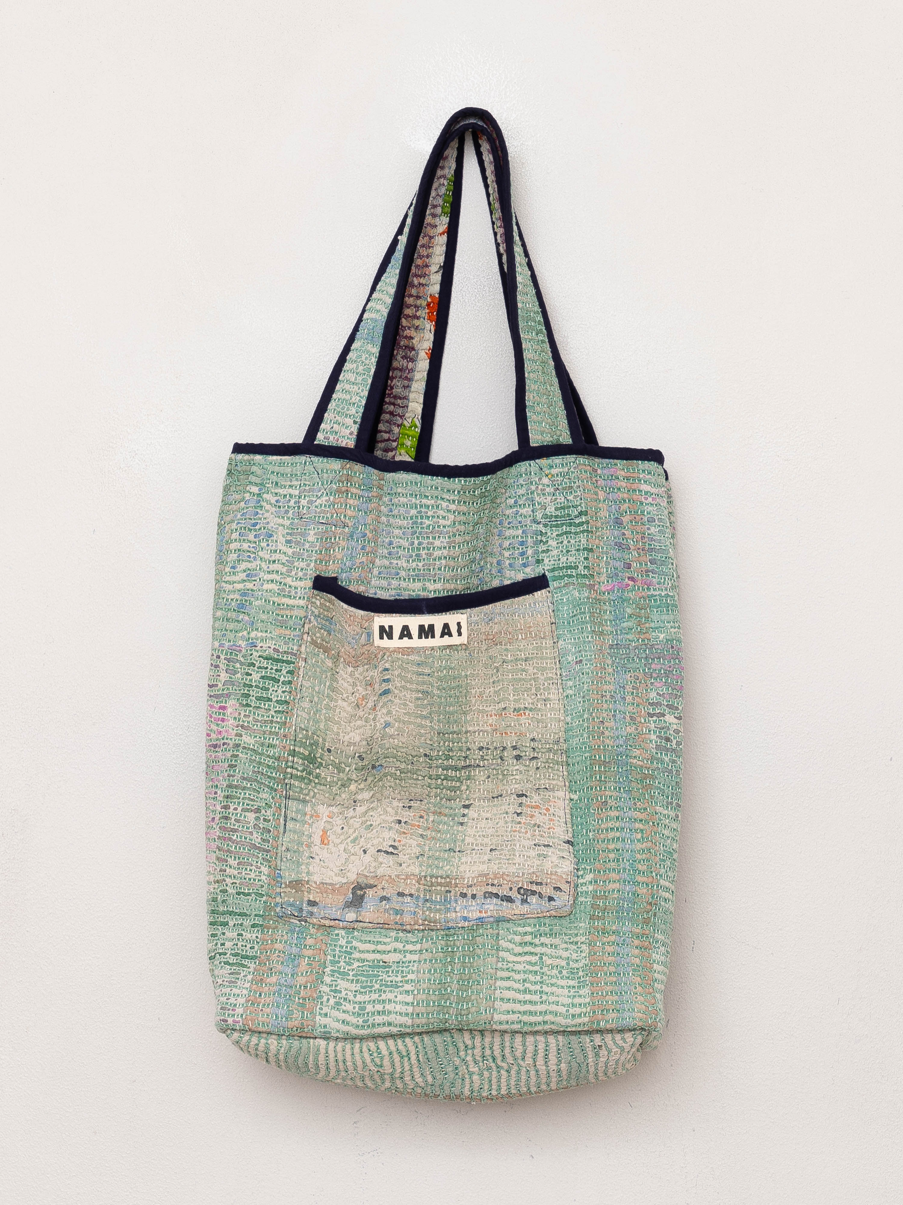 The Xoti II Zero-Waste Quilted Kantha Bag