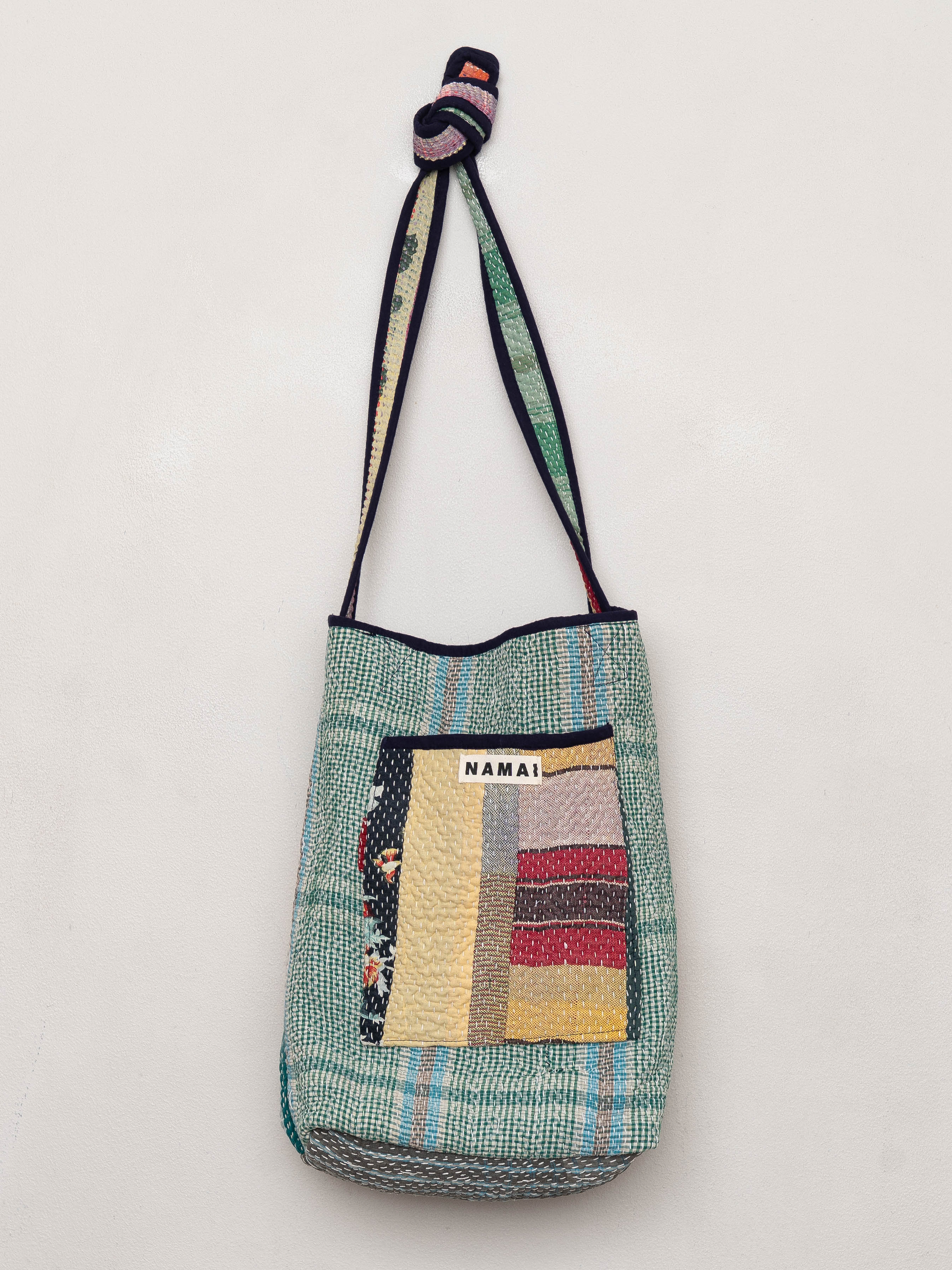 The Xoti II Zero-Waste Quilted Kantha Bag