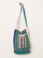 The Xoti II Zero-Waste Quilted Kantha Bag