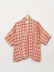 The Gita Short Sleeve Quilted Jacket