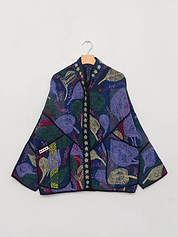 The Ladhiya Suzani Quilted Kantha Jacket