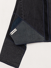 The Kaira Cropped Denim Jacket - Medium