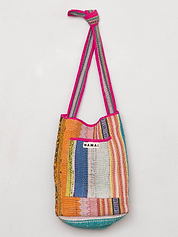 The Xoti II Zero-Waste Quilted Kantha Bag