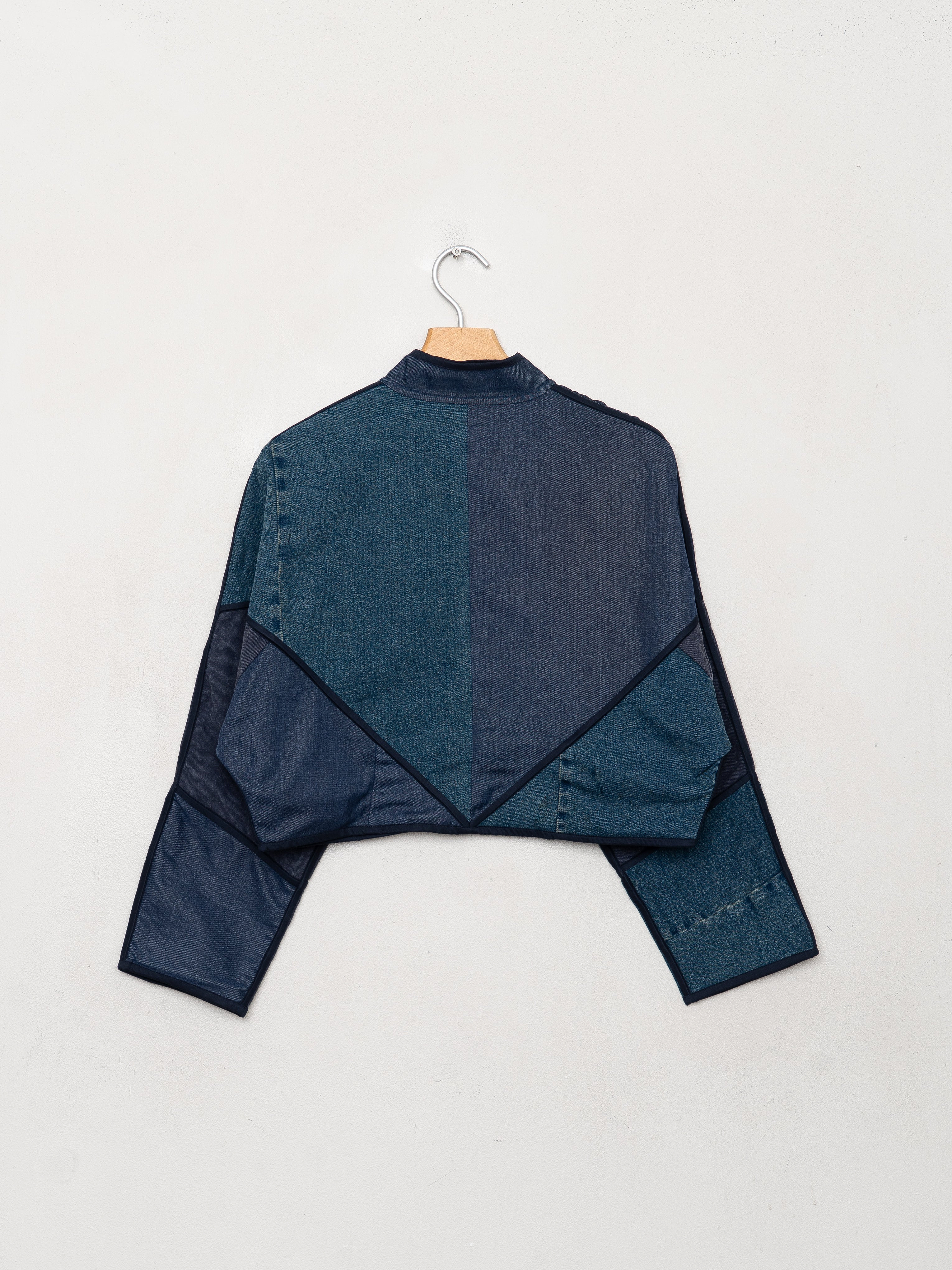 The Kaira Cropped Denim Jacket - Small