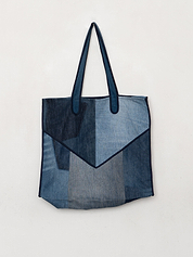 The Pasha Carryall Denim Tote Bag