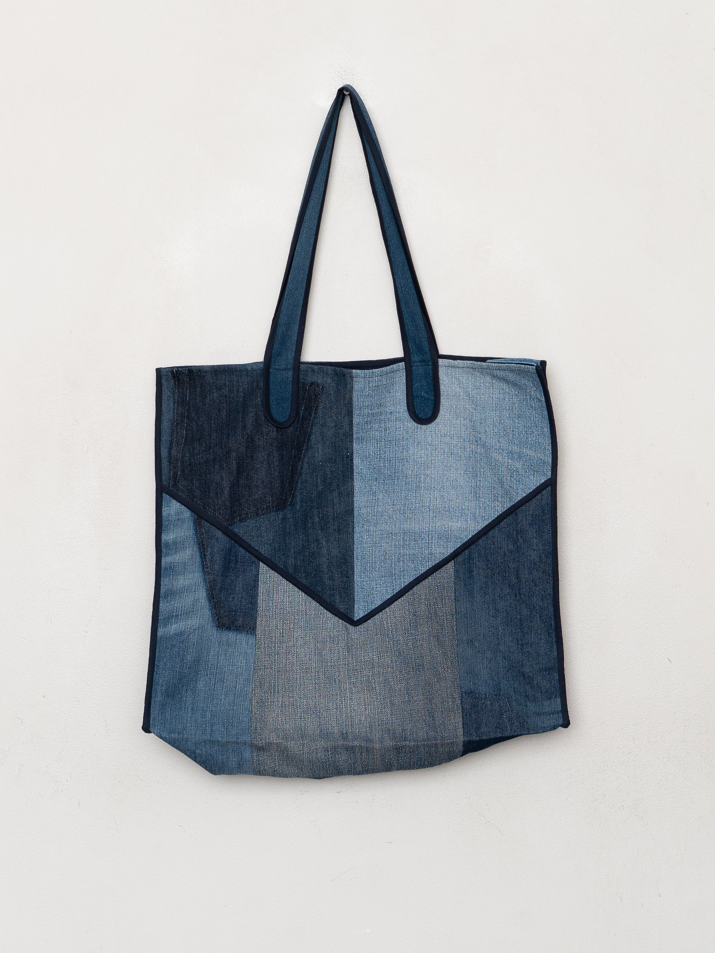 The Pasha Carryall Denim Tote Bag