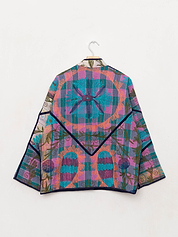 The Ladhiya Quilted Suzani Kantha Jacket Wholesale