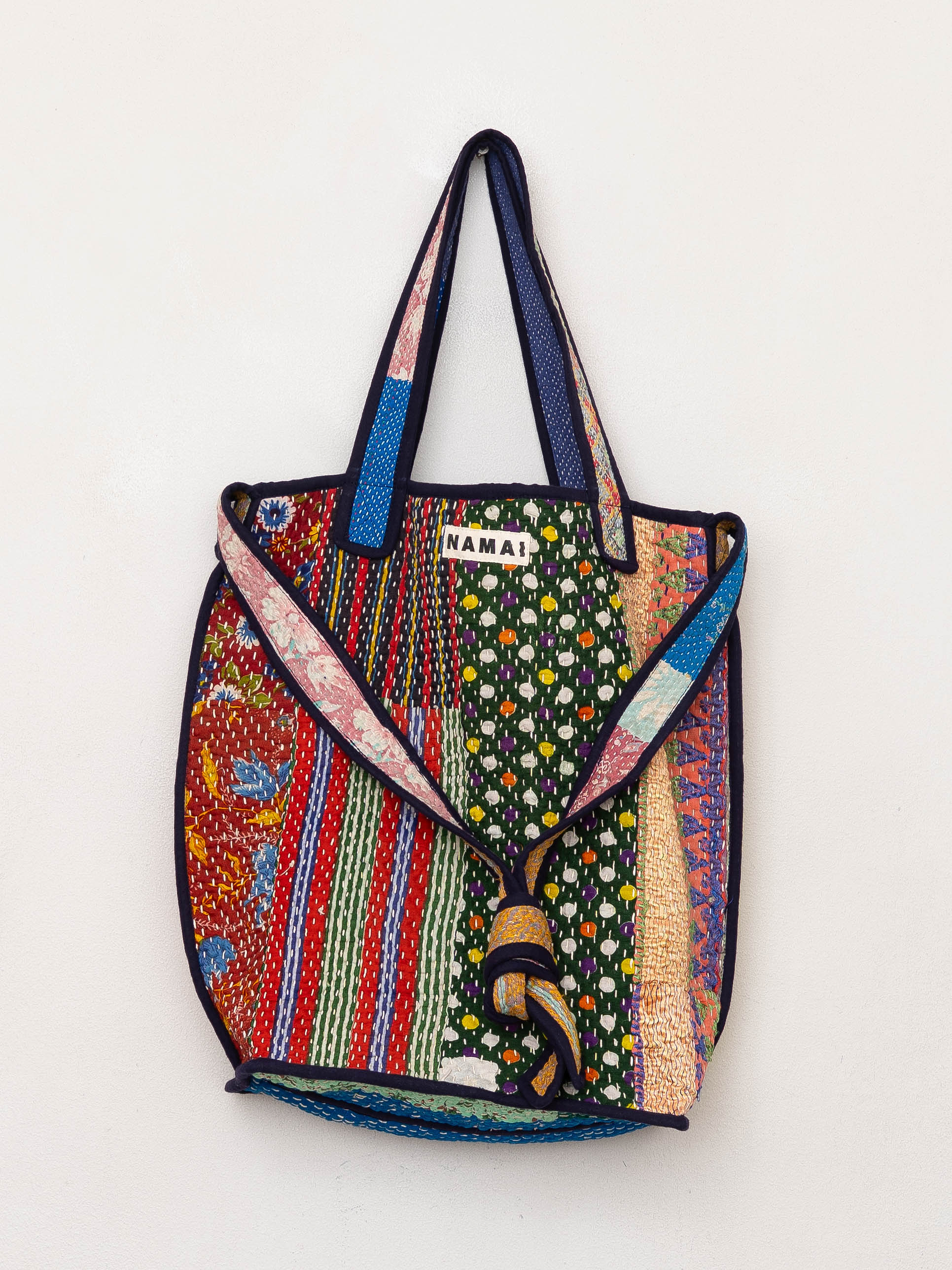 The Xoti II Zero-Waste Quilted Kantha Bag