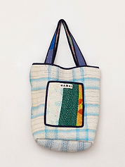 The Xoti II Zero-Waste Quilted Kantha Bag