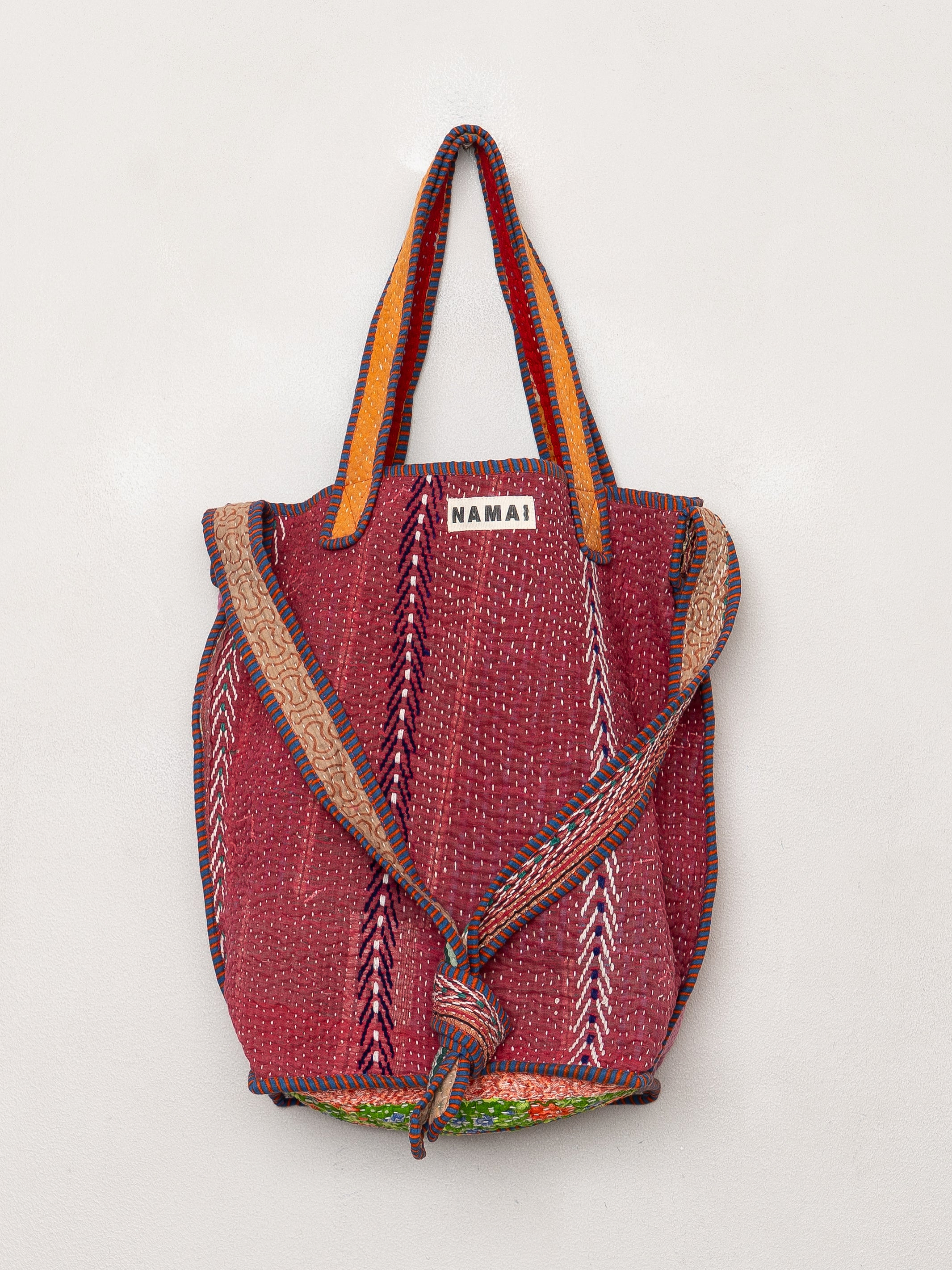 The Xoti II Zero-Waste Quilted Kantha Bag