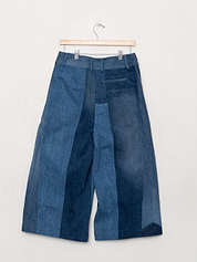 The Nadi Denim Flared Culotte Jeans - Medium