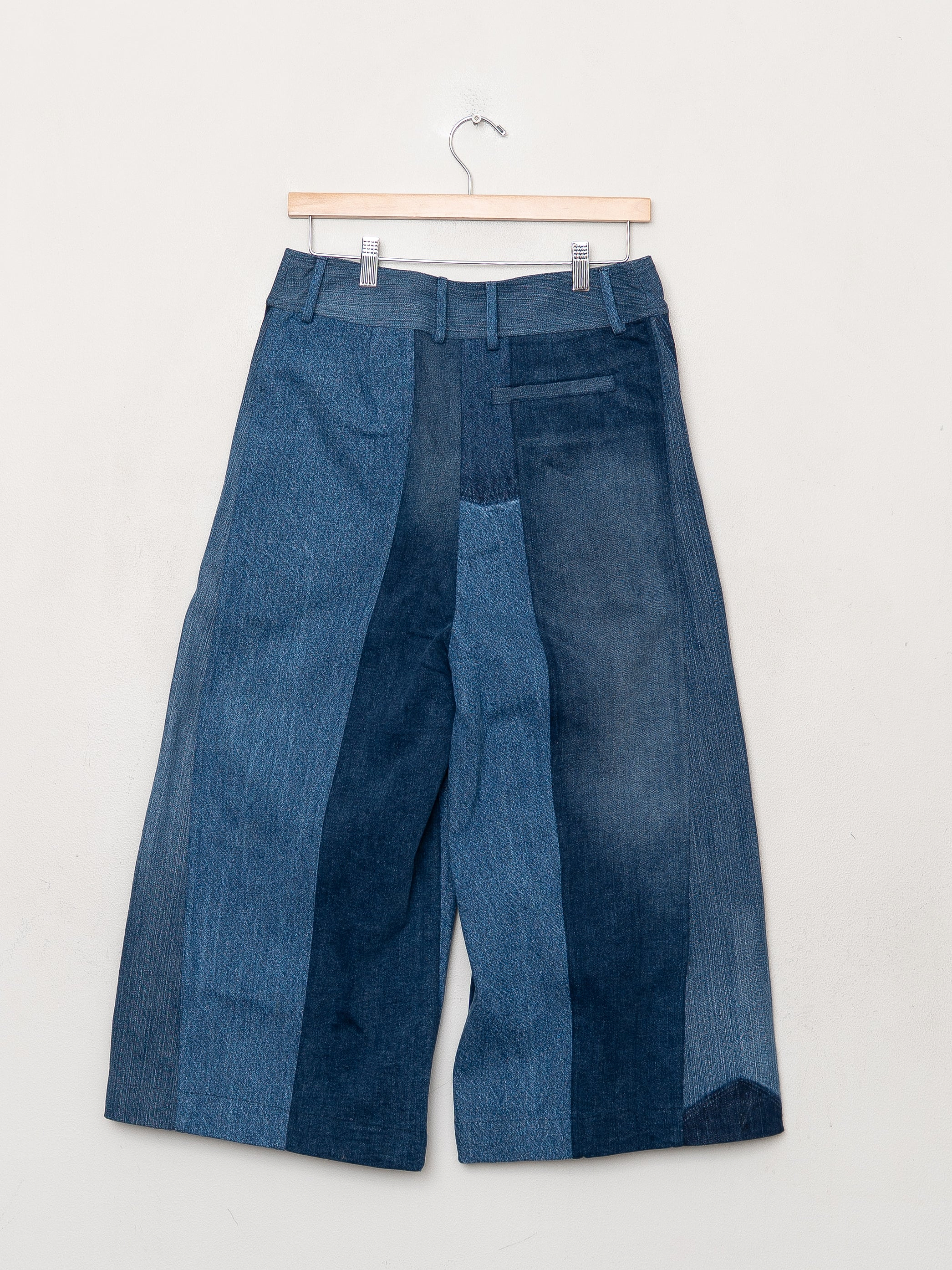 The Nadi Denim Flared Culotte Jeans - Medium