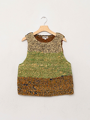 The Vishnu Knitted Vest - Medium - Recycled Silk