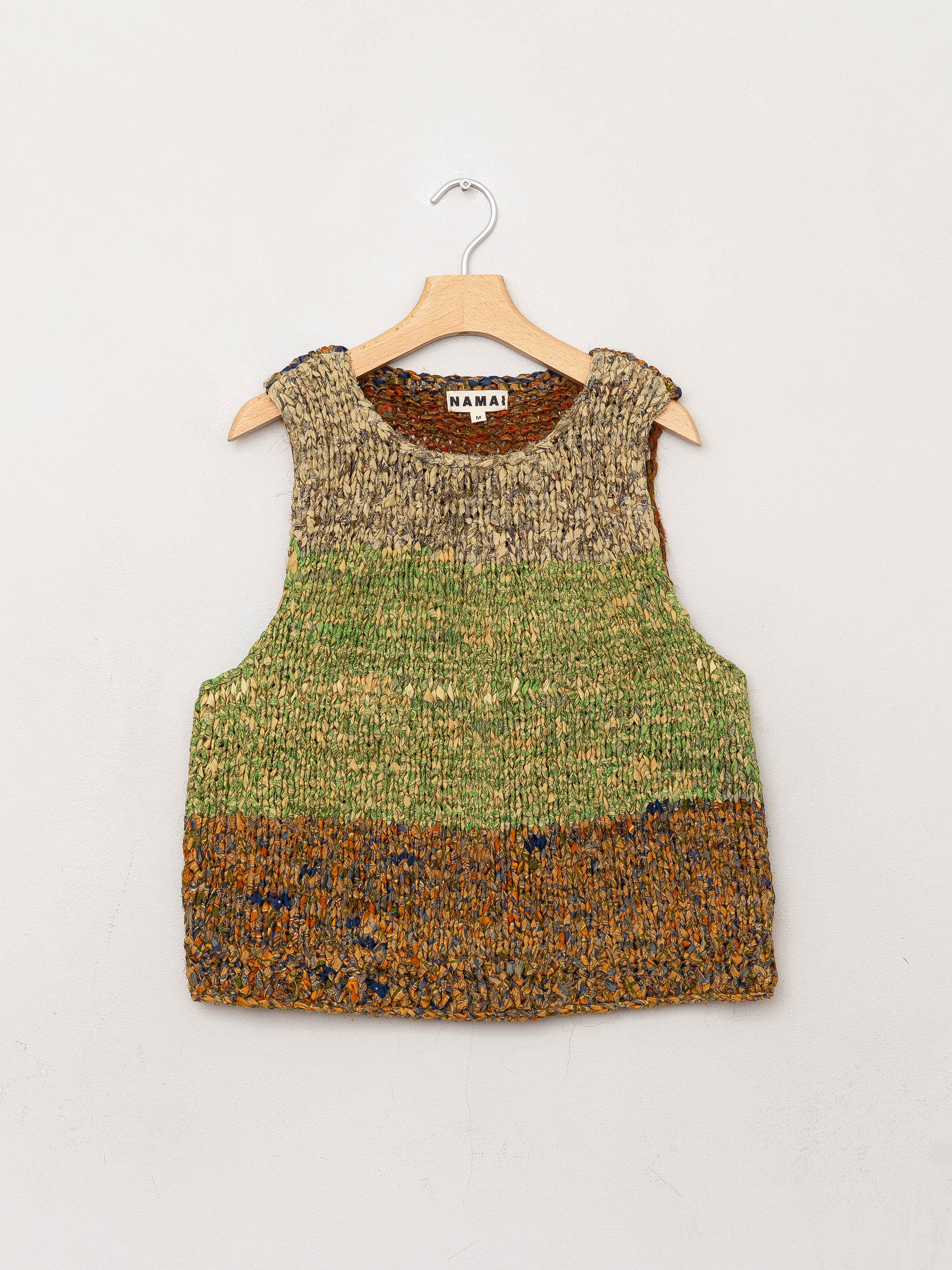 The Vishnu Knitted Vest - Medium - Recycled Silk