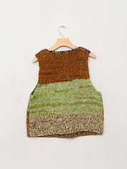 The Vishnu Knitted Vest - Medium - Recycled Silk
