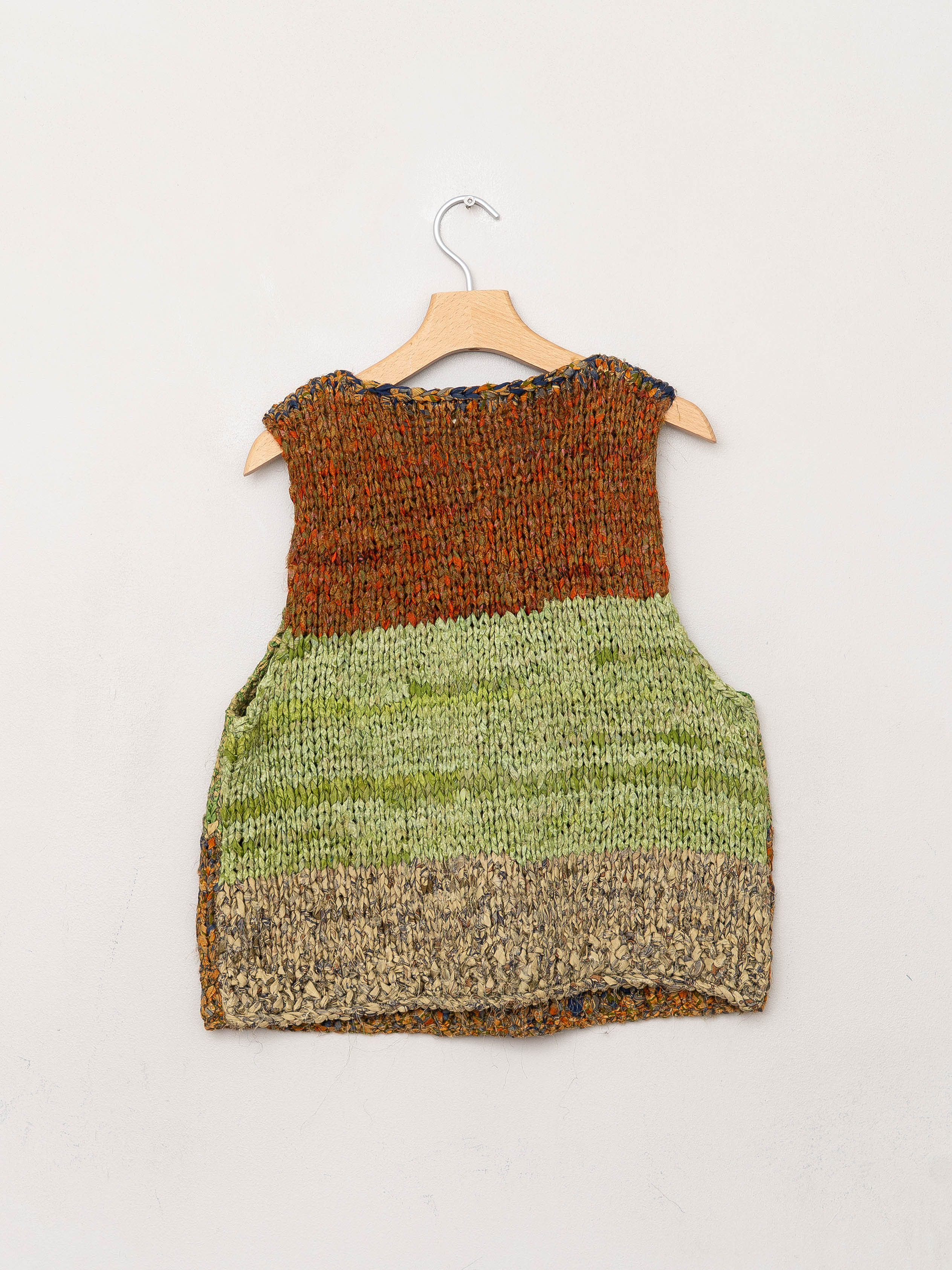 The Vishnu Knitted Vest - Medium - Recycled Silk