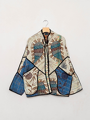 The Ladhiya Suzani Quilted Kantha Jacket