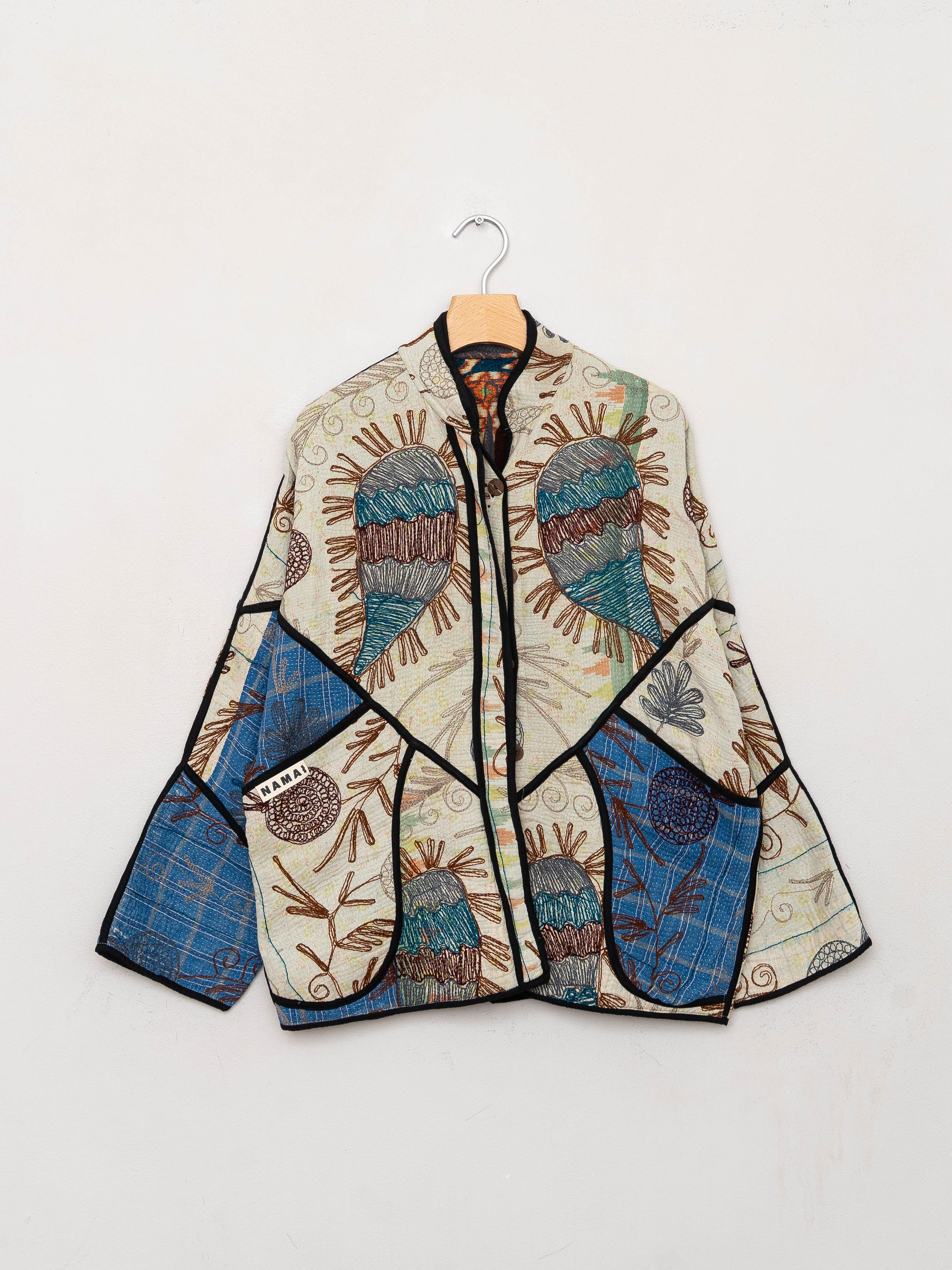 The Ladhiya Suzani Quilted Kantha Jacket