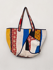 The Raksa Quilted Kantha Bag