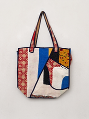 The Raksa Quilted Kantha Bag