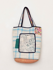 The Xoti II Zero-Waste Quilted Kantha Bag